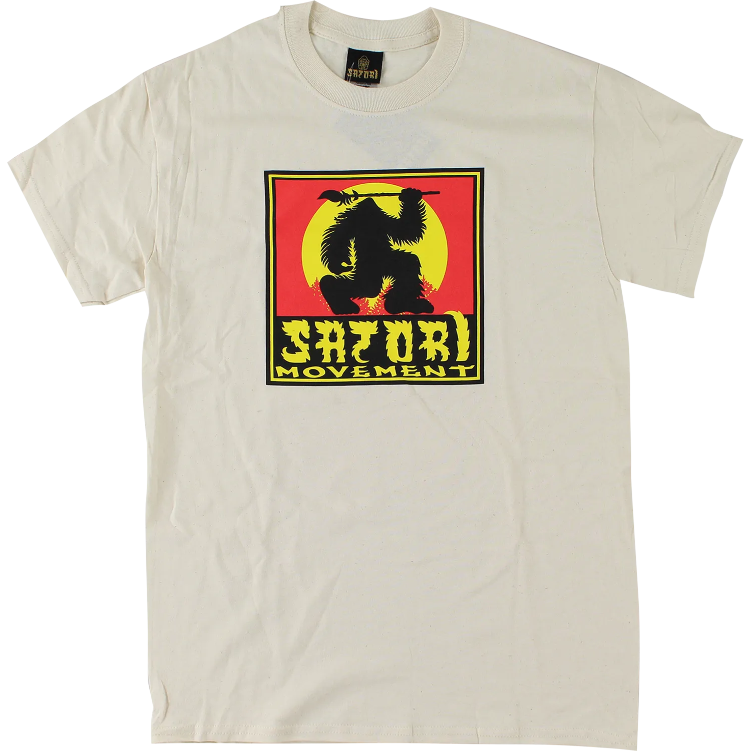 Satori Bigfoot Classic Big Foot T-Shirt - Natural