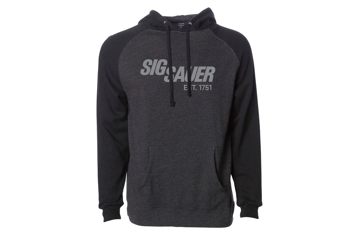 Sig Sauer Established Raglan Hooded Sweatshirt (SG-HOOD-RAGLAN-L)