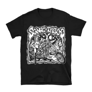 Sonic Taboo - Album (White) T-Shirt - Black