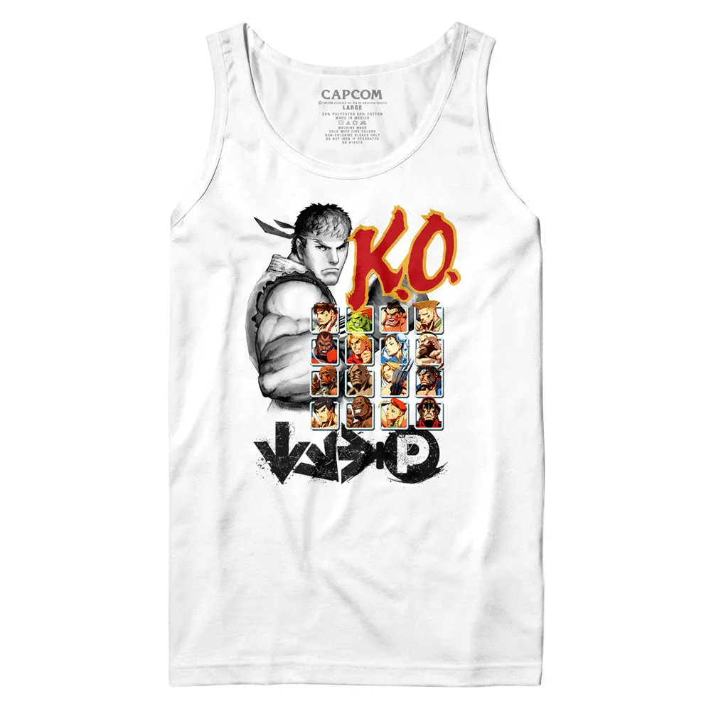 Street Fighter Ko2 Men's Tank