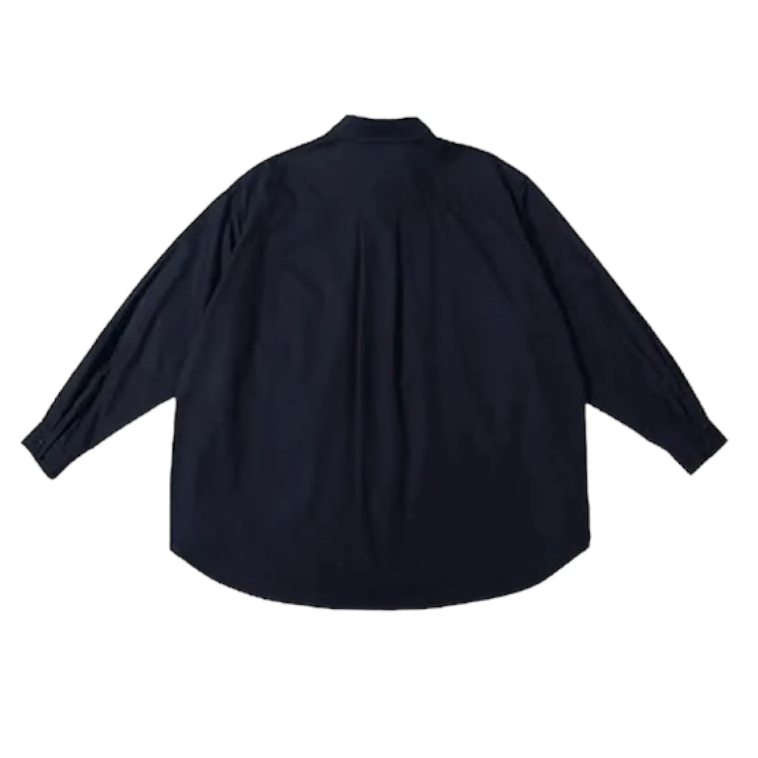 Super oversized classic button front shirt