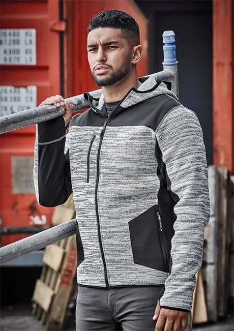 Syzmik Unisex Streetworx Reinforced Knit Hoodie(ZT360)