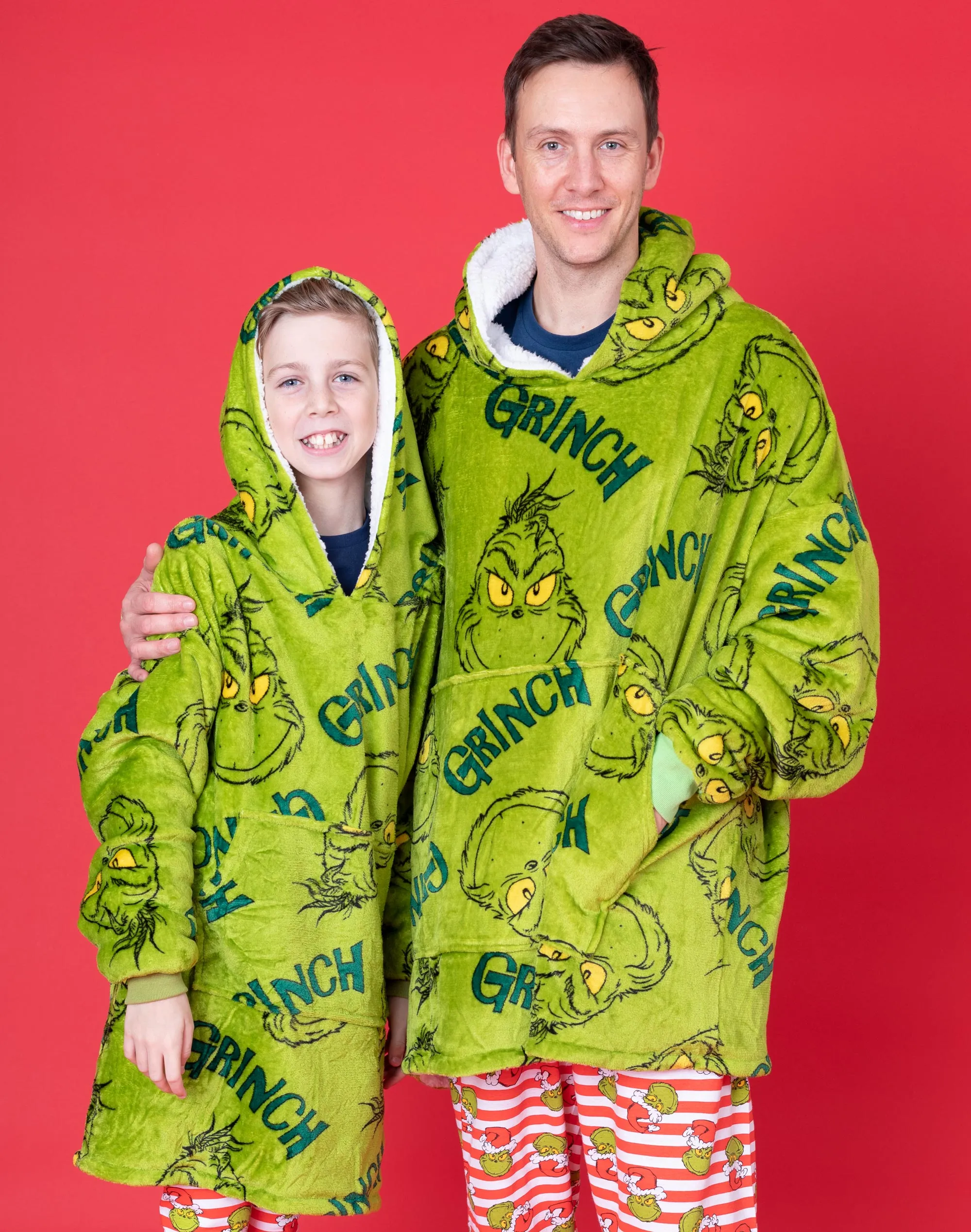 The Grinch Kids 'VUddie' Oversized Blanket Hoodie