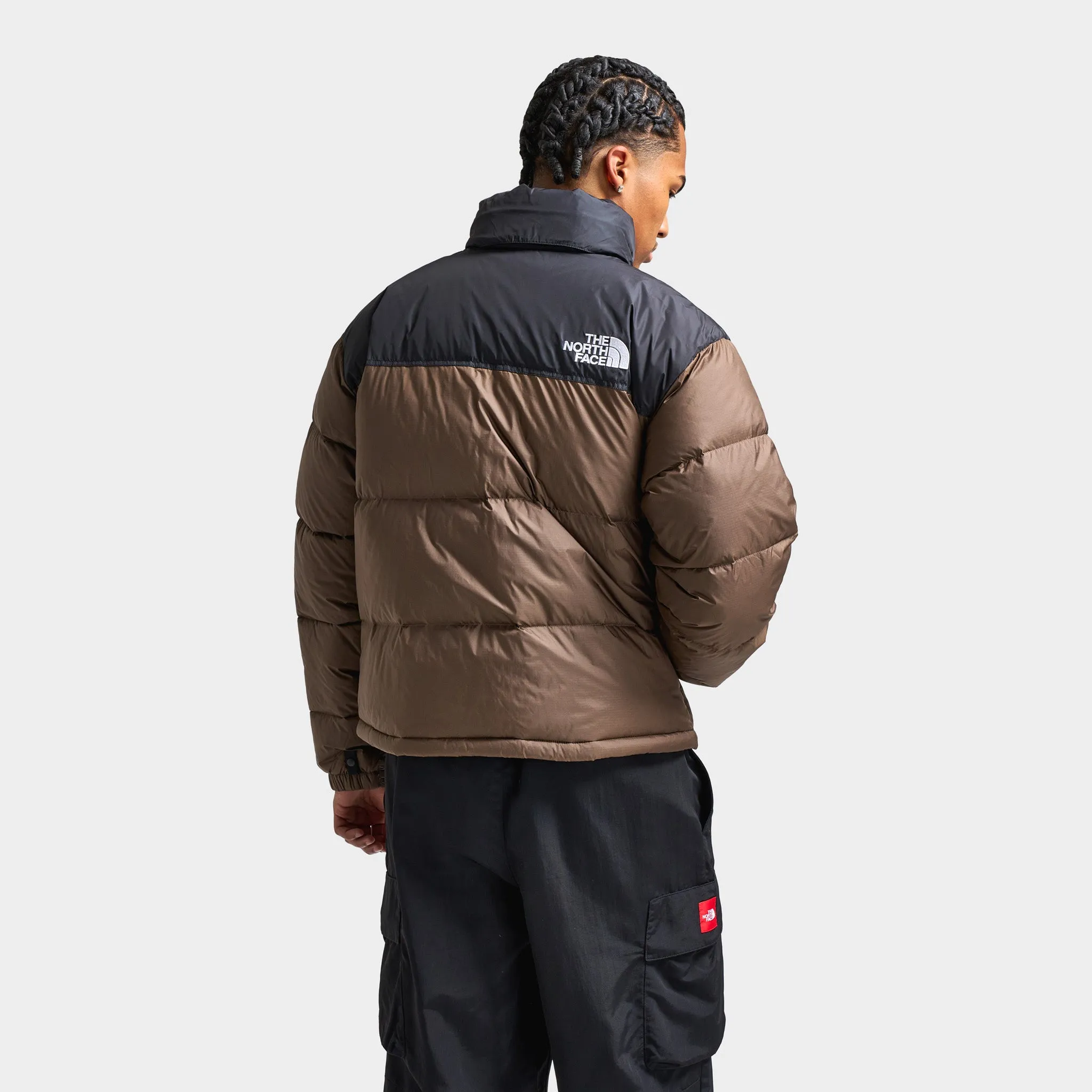 The North Face 1996 Retro Nuptse Jacket Smokey Brown / TNF Black