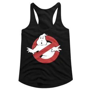 The Real Ghostbusters Symbol Women's Racerback