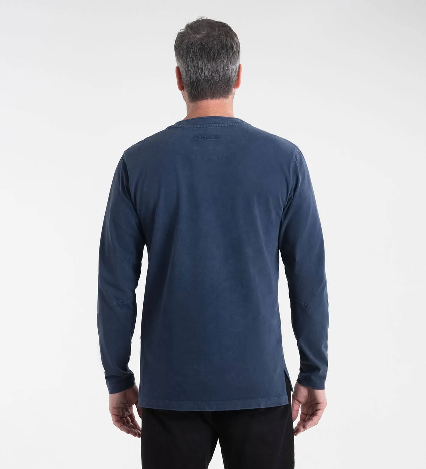 Thorogood Heavyweight Vintage-Wash Long Sleeve Henley