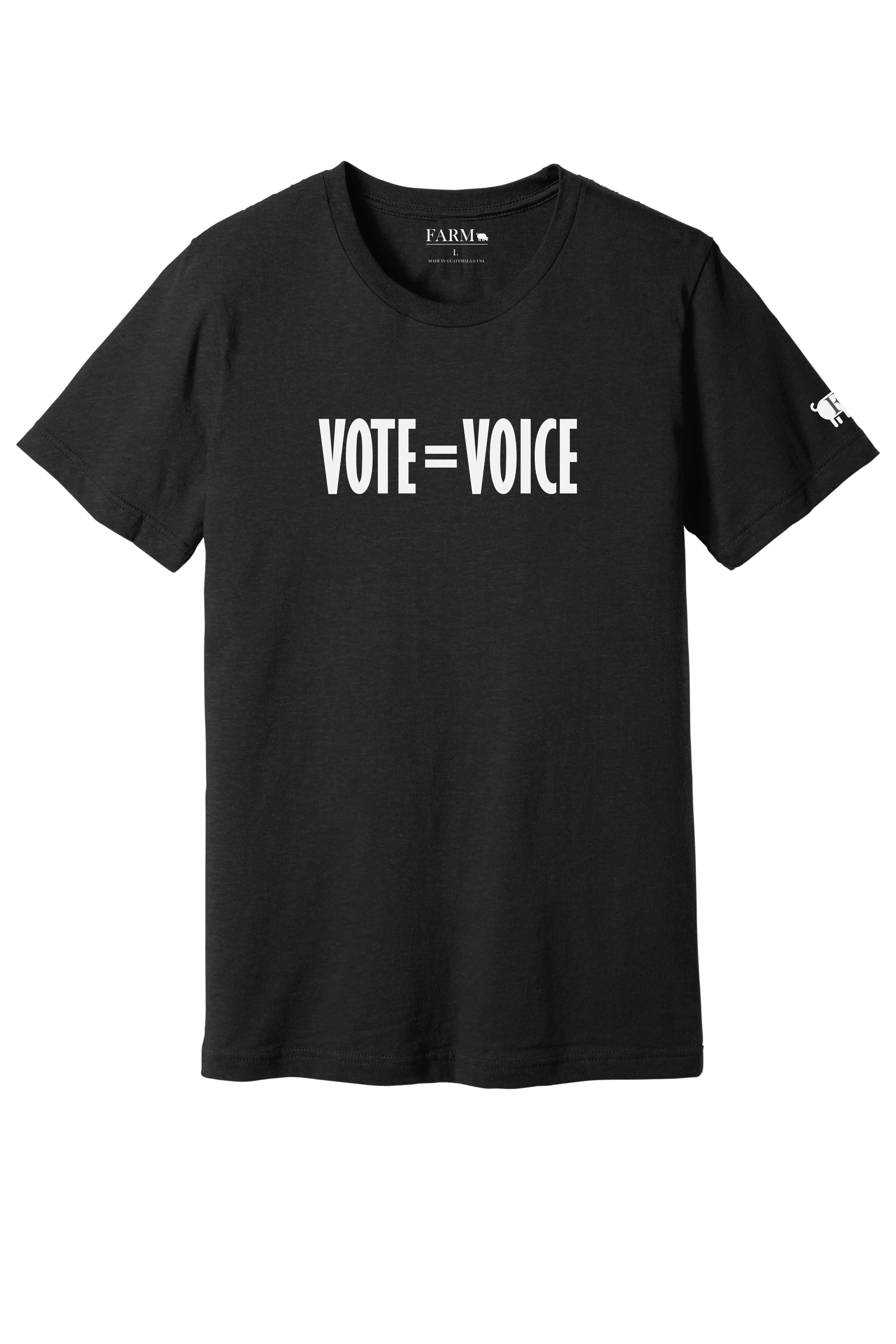 Vote Equals Voice T-Shirt Adult