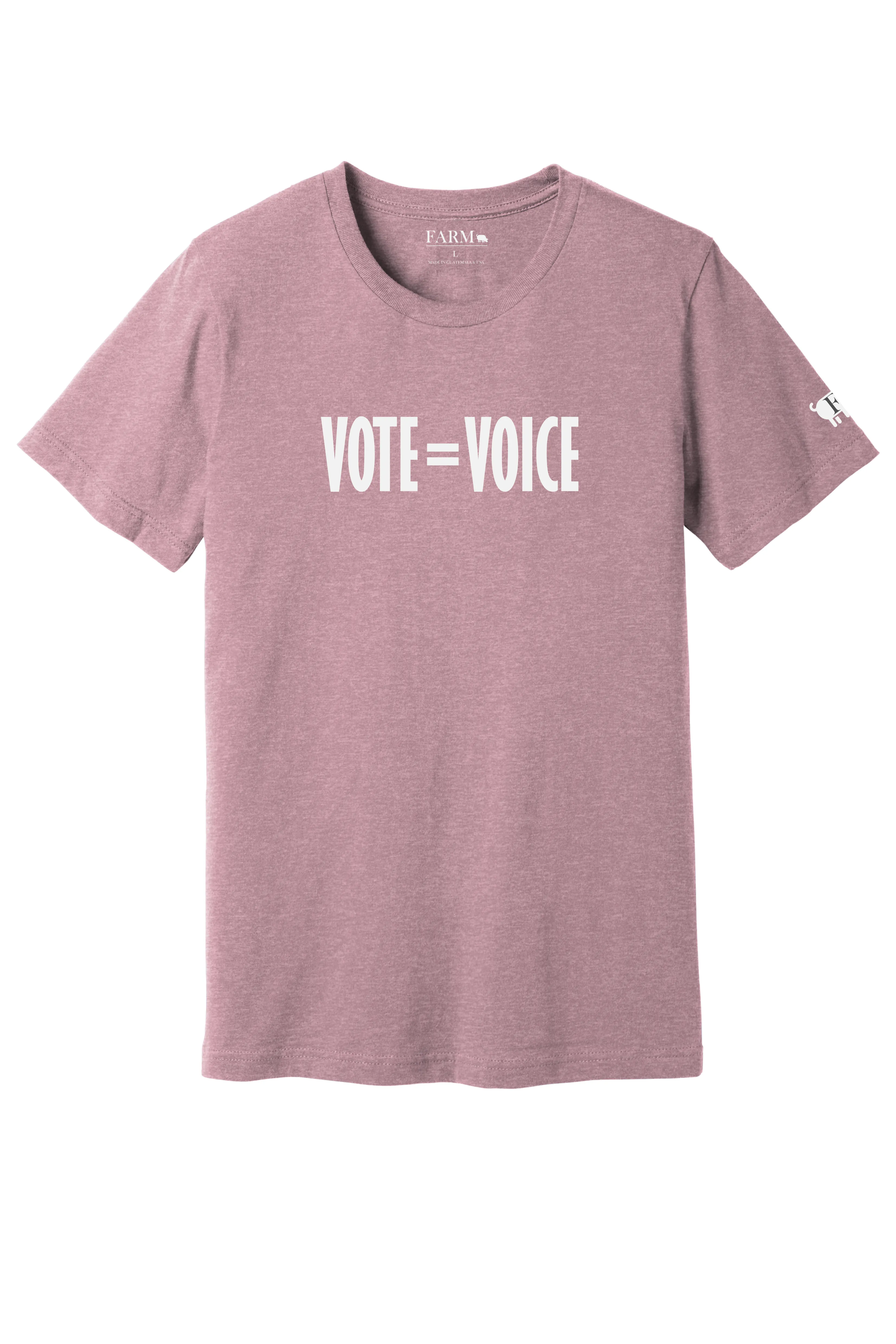 Vote Equals Voice T-Shirt Adult