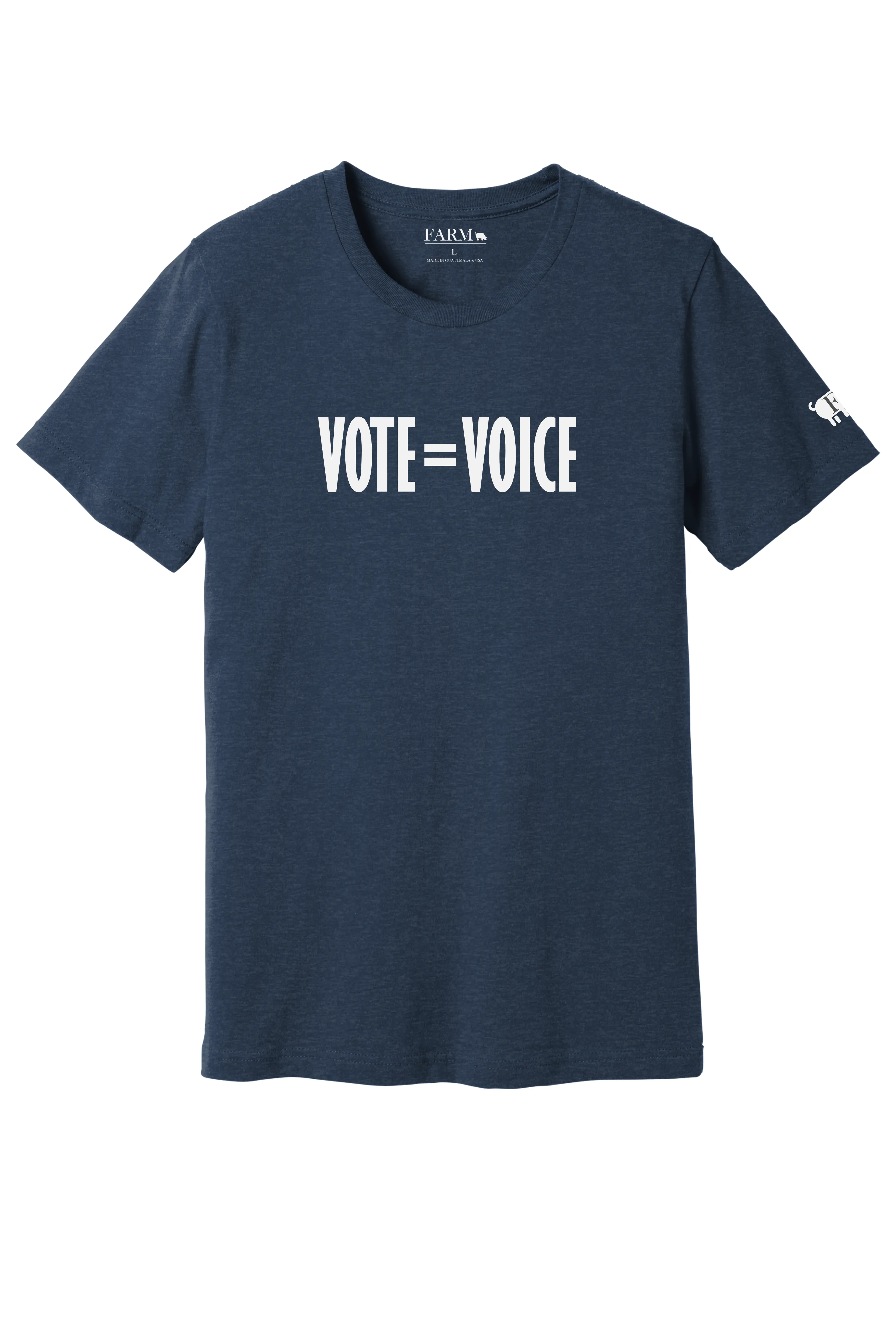 Vote Equals Voice T-Shirt Adult