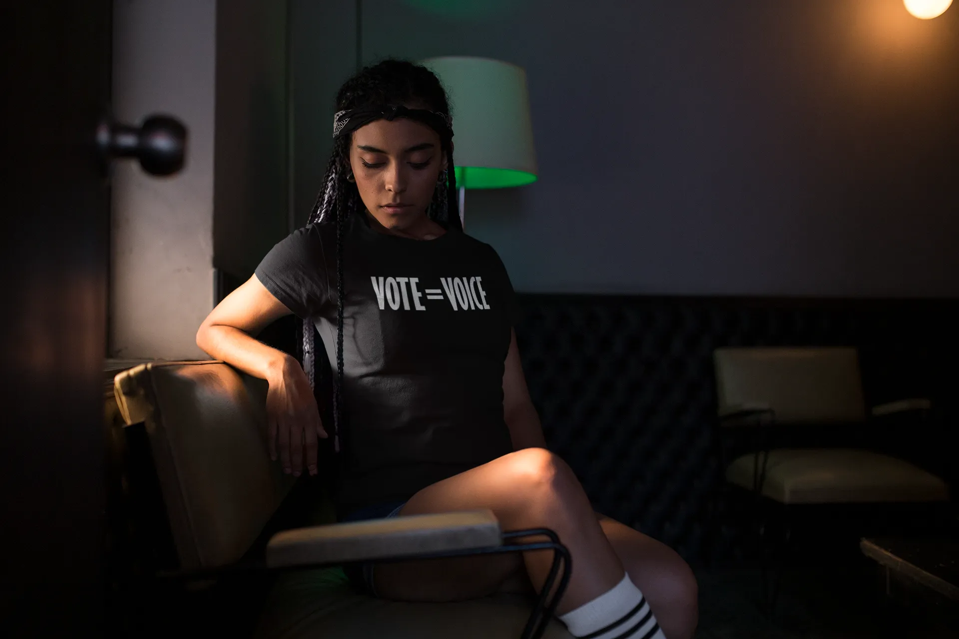 Vote Equals Voice T-Shirt Adult