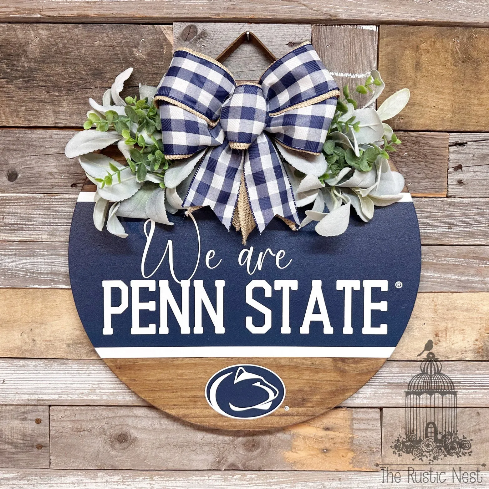 We Are Penn State Door Hanger | Penn State Sign | We Are Sign | Penn State Football | Nittany Lions Sign | PSU | Penn State Merch | WE ARE