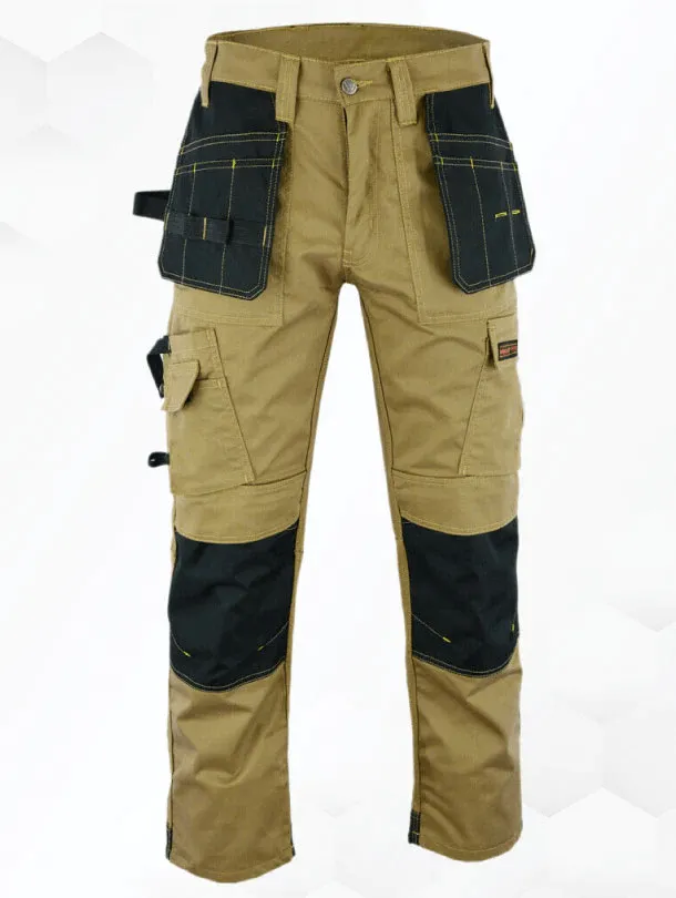 WrightFits Pro Builder Heavy Duty Work Trousers - DT