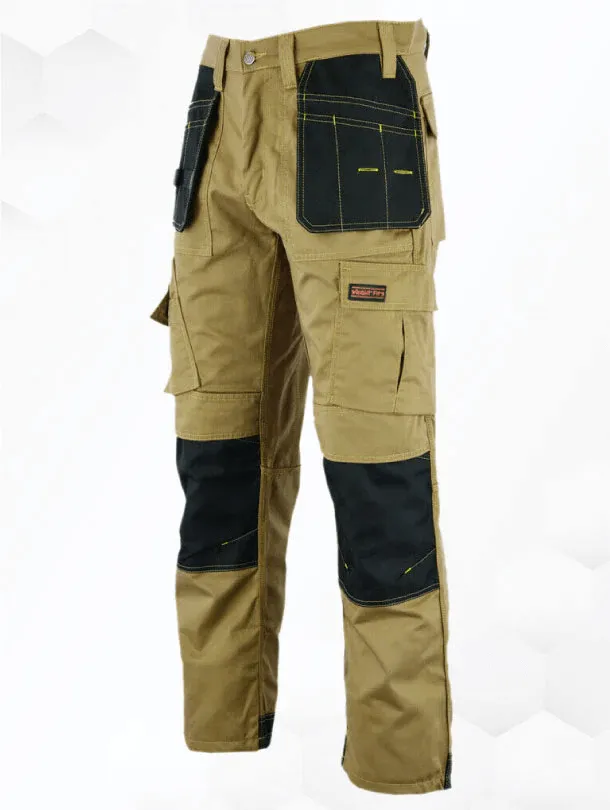 WrightFits Pro Builder Heavy Duty Work Trousers - DT